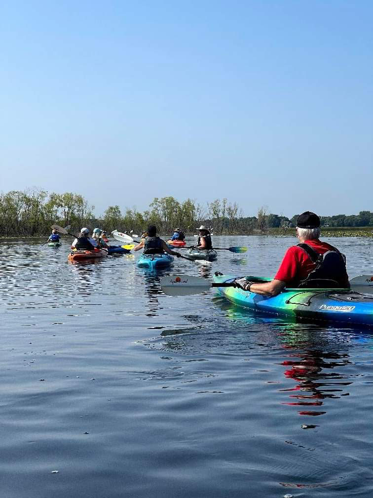 Cottage Grove Wellness 50+ on a kayak outing